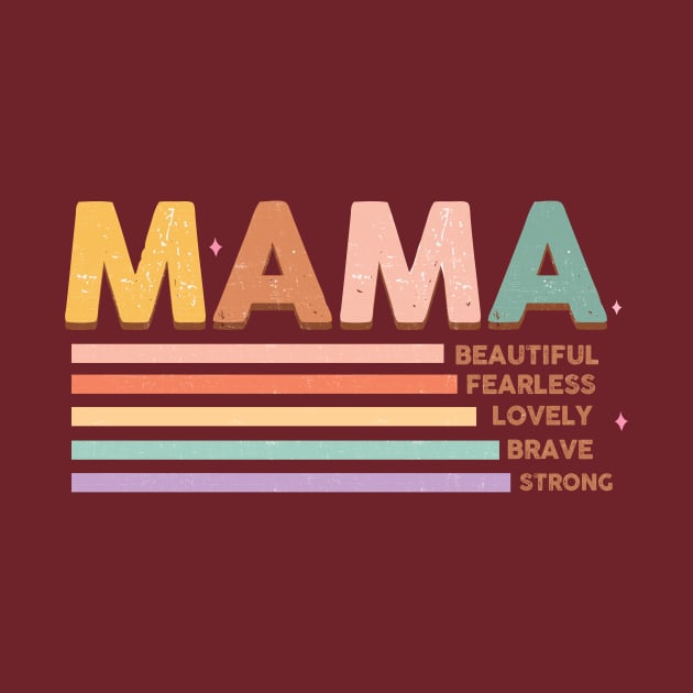 Mama  mothers day tee by the74