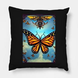 Butterfly by design of creative work Pillow