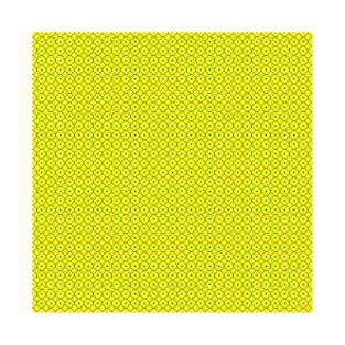 yellow little circles seamless pattern T-Shirt