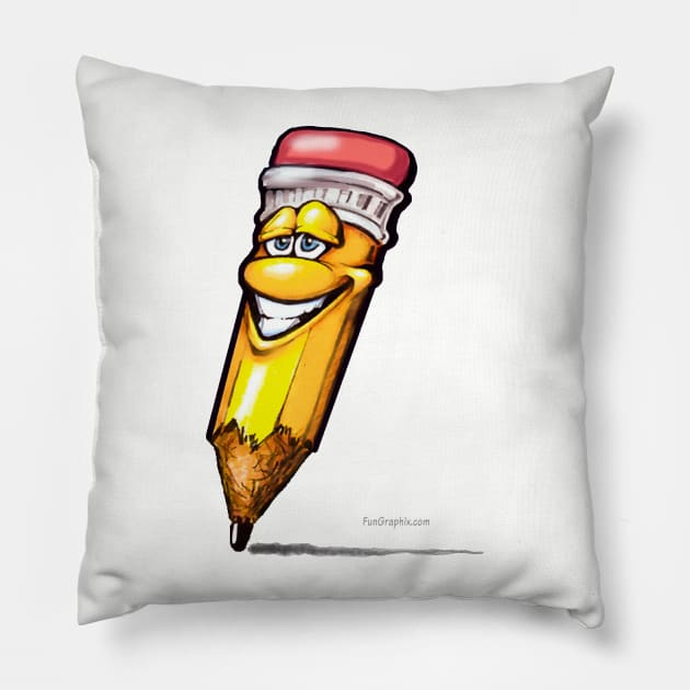 Pencil Pillow by Kevin Middleton