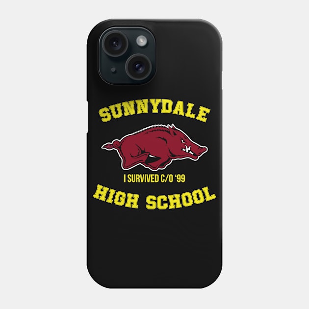 I Survived Sunnydale High School c/o 1999 Phone Case by charlescheshire