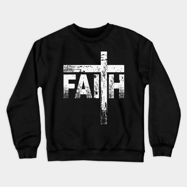 faith cross sweatshirt