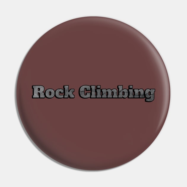 Rock Climbing Pin by Turtlewerx inc