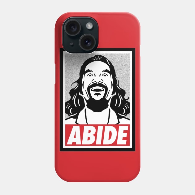 Obey the Giant Lebowski Phone Case by DCLawrenceUK