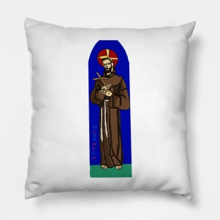 Saint Francis of Assisi Pillow