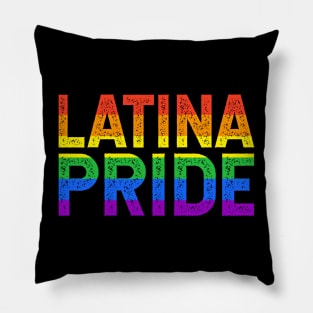 Latina Pride - Rainbow design Pillow