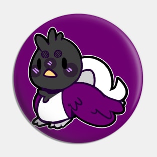 pride birb- Demisexual Variant Pin