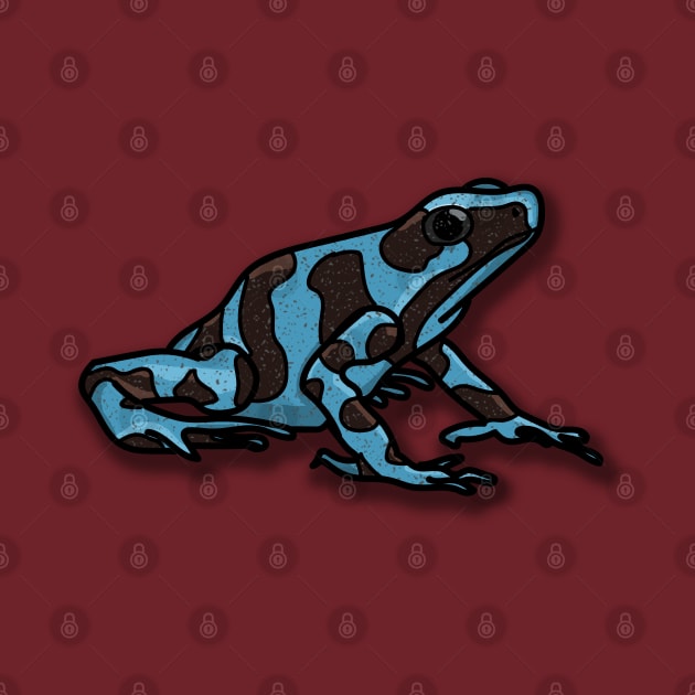 Digital Drawing Poison Dart Frog by shanestillz