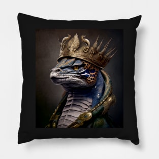 The Snake King Pillow