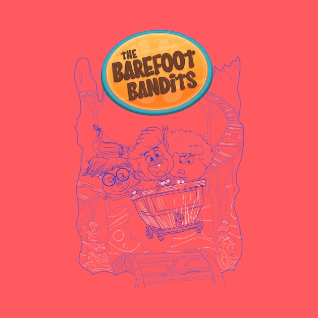 The Barefoot Bandits Minekart - Blue by mukpuddy