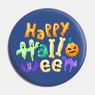 Happy Halloween Pin