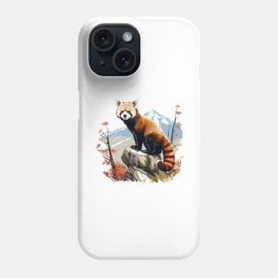 Red Panda In Nature Phone Case