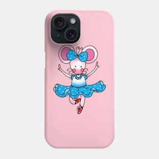 cute ballerina mouse Phone Case