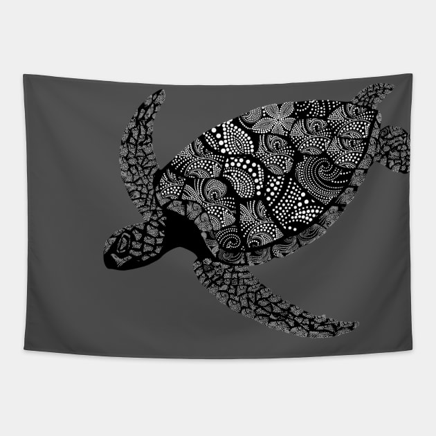 Sea Turtle Tapestry by JulietLake