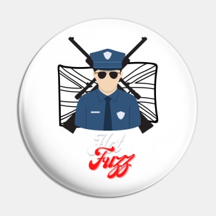 Hot Fuzz Pin