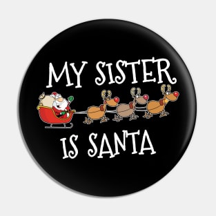 Matching family Christmas outfit Sister Pin