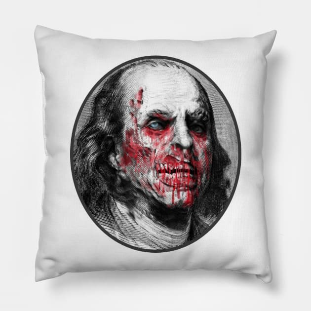 UNDEAD WORLD ORDER-2016 Pillow by Casper7788