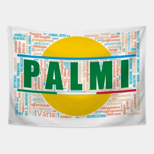 Palmi Wordart Tapestry