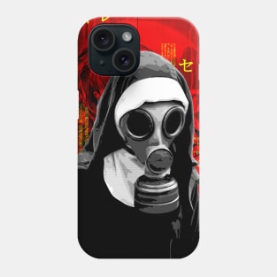 Gas Mask Nun Phone Case