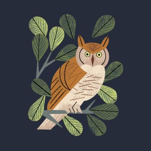 Perching Owl T-Shirt