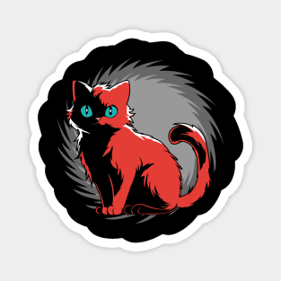 Cool Cat in The Dark Magnet