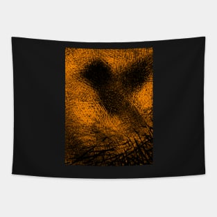 Bird Flying the Nest Abstract Tapestry