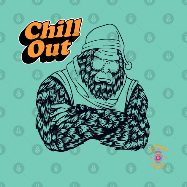 Chill Out Sasquatch by Studio 66 Shop