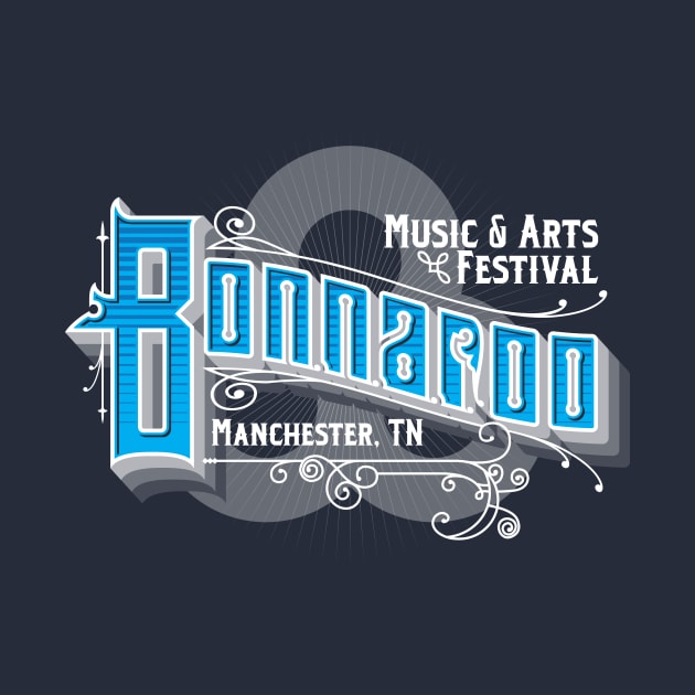 Vintage Bonnaroo on Dark by Pufahl