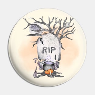 Halloween All in One Design Pin