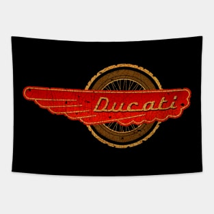 Ducati Vintage Motorcycles Italy Tapestry