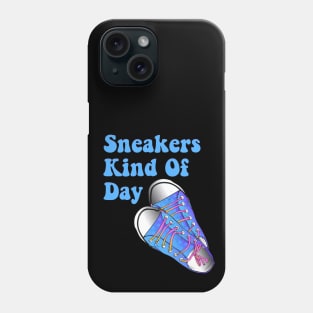 Sneakers Kind Of Day, Sneakers and Pearls, Chucks and Pearls Phone Case