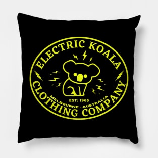 Electric Koala Clothing Company Pillow