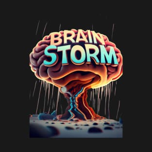 Rainy Brain Storm T-Shirt