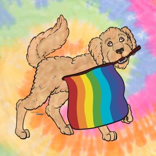 Pride Doggos: Gay Goldendoodle T-Shirt