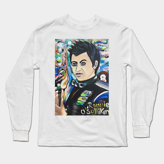 Snooker Player Ronnie O Sullivan Pool Player Long Sleeve T