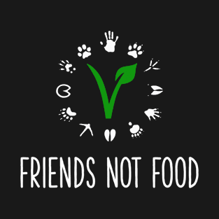 Vegan Shirt, Friends Not Food Shirt, Plant Based Shirt, Vegan Present, Herbivore, Vegan Gift Vegan T Shirt, Vegetarian Shirt, Vegan Clothing, Go Vegan Shirt, Vegan Gifts T-Shirt