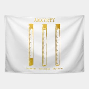 Vial Test Tube Anxiety Tapestry