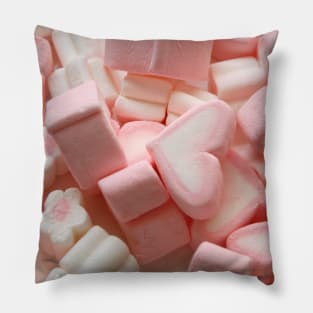 Pastel Pink Hearts for Valentine's Day Pillow