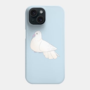 White Collared Dove Phone Case