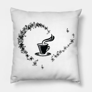 COFFEE HEART Pillow