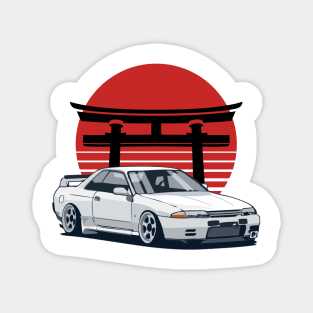 nissan skyline r32 Magnet