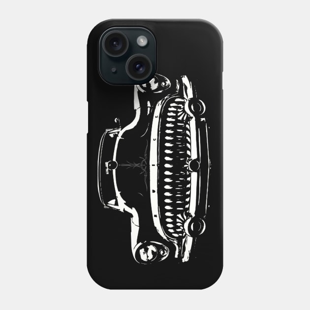 1953 Buick White only Phone Case by GrizzlyVisionStudio