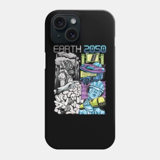 Earth 2050 - Damage and the Future of the Earth Phone Case