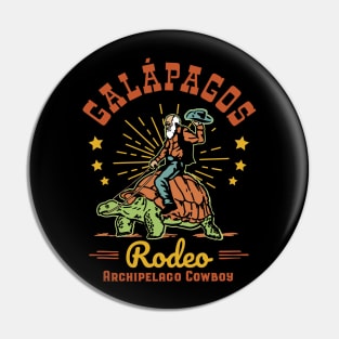 Galapagos Rodeo - Archipelago Cowboy Pin