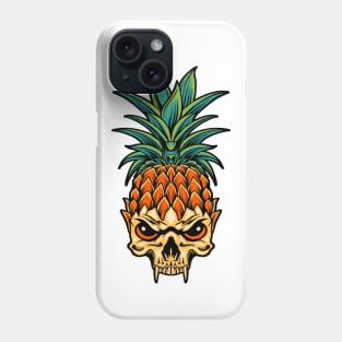 P-apple skull Phone Case