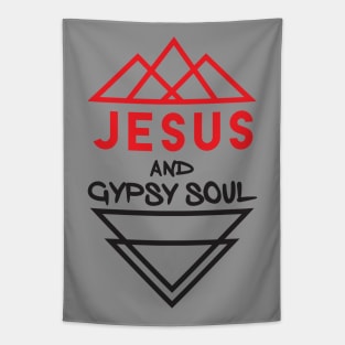 Jesus and Gypsy Soul Tapestry