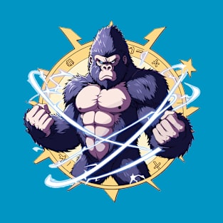 Gorilla Power Anime T-Shirt