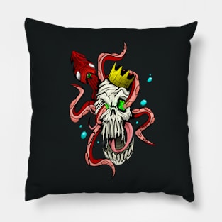 Squid King Pillow