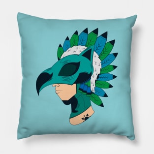 Tribe mask Pillow