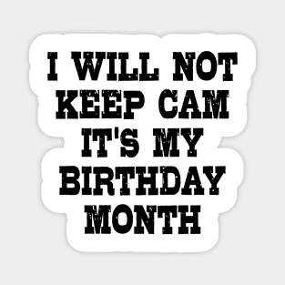 November Birthday Quote Magnet